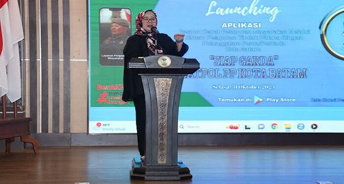 Wagub Marlin Launching Aplikasi SIAP GARDA, Masyarakat Bisa Lapor Langsung Tipiring