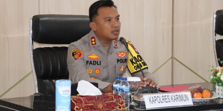 Kapolres Karimun Ajak Masyarakat Ciptakan Pemilu Damai