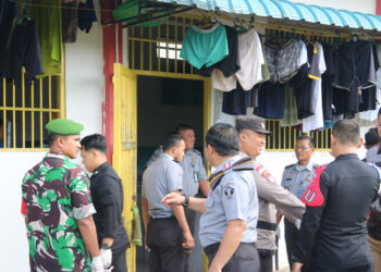 Lembaga Permasyarakatan Tanjungpinang di Geledah TNI Polri