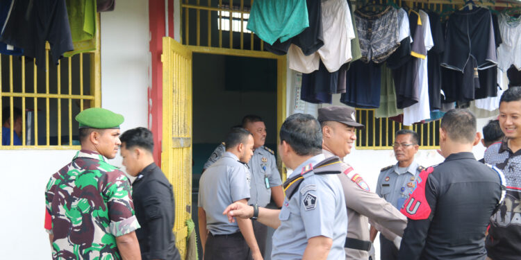 Lembaga Permasyarakatan Tanjungpinang di Geledah TNI Polri