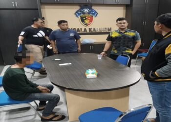 Akibat Depresi, Pemuda Meral Karang Cerita Dibegal, Diamankan Polres Karimun