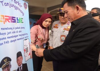 Dishub Louncing Pembayaran Qrisye yang Diresmikan Gubernur Kepri