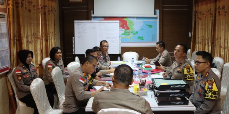 Tim Wasops Mantap Brata Seligi Lakukan Pengawasan di Polres Bintan