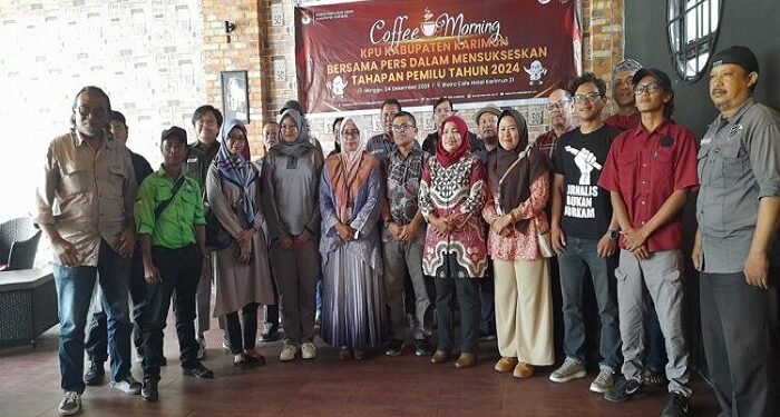 KPU Karimun Libatkan Wartawan Sukseskan Pemilu
