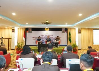 Kajati Kepri Gelar Rakerda Tahun 2023 Secara Daring dan Ruling