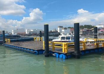 Telan DAK 9 Milyar Lebih, Ponton Pelabuhan KPK Tanpa Atap