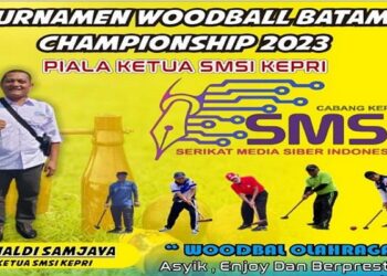 Puluhan Atlet Ambil Bagian dalam Turnamen Woodball Piala Ketua SMSI Kepri