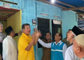 Ratusan Warga Tanjung Piayu Nikmati Aliran Listrik Gratis