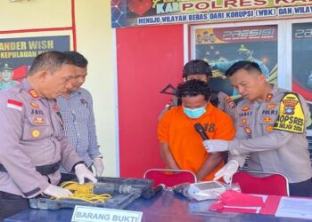 Bobol Jendela, Residivis Kasus Curat Kembali di Tangkap Polsek Tebing