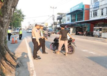 Satlantas Polres Karimun Tetapkan 2 Lokasi Kawasan Tertib Lalulintas