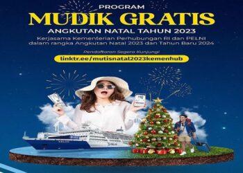 Kabar Gembira! Kemenhub Gelar Mudik Gratis Nataru, Ini Syarat dan Linknya