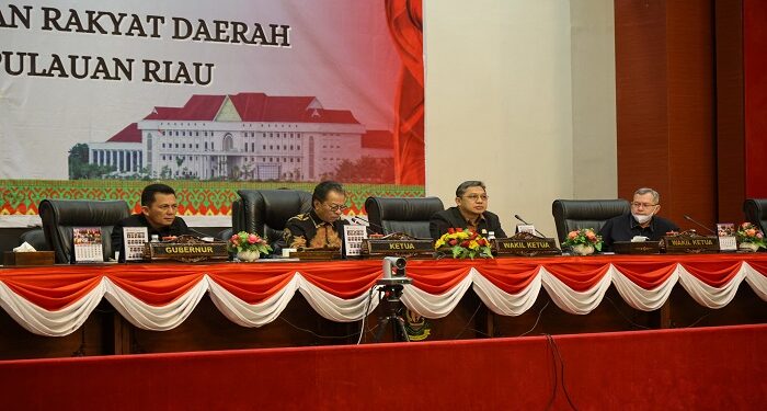 Gelar Rapat Paripurna RPJMD, Ansar: Sinergitas Pemprov Dan DPRD Ciptakan Dua Raperda Baru