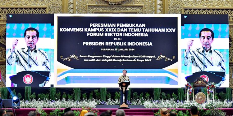 Presiden Jokowi Resmi Buka Konvensi XXIX