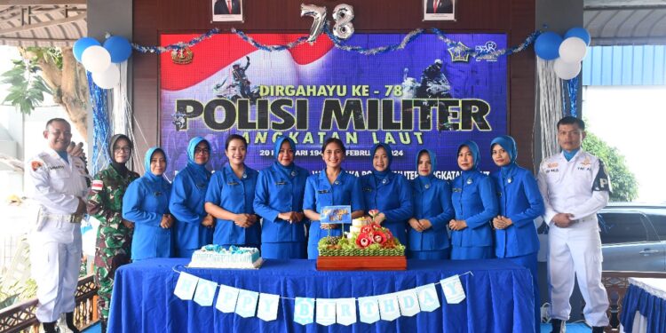 Peringatan HUT ke-78 Pomal Lanal TBK 