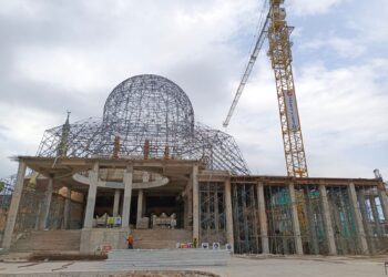 Proyek Revitalisasi Masjid Diadendum Sampai Mei 2024