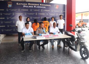 Ungkap Kasus TPPO, Satreskrim Polres Karimun Amankan Dua Tersangka