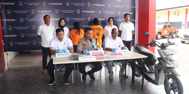 Ungkap Kasus TPPO, Satreskrim Polres Karimun Amankan Dua Tersangka
