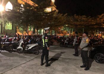 Polisi Lakukan Pengamanan di Tempat Ibadah