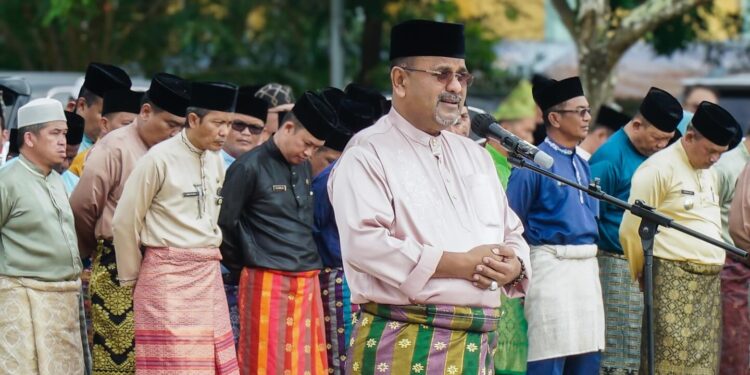 Apel Perdana, Bupati Karimun Sampaikan Permohonan Maaf