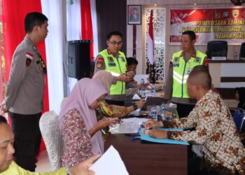 Polres Bintan Pemeriksaan Administrasi Tahap 1 Seleksi Penerimaan Anggota Polri