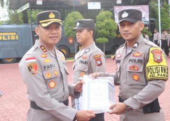 10 Instansi Vertikal Terima Penghargaan dari Kapolres Karimun
