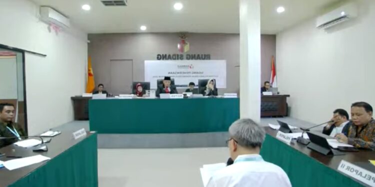 Sidang Lanjutan Dugaan Pelanggaran Adminitrasi Bawaslu Kepri