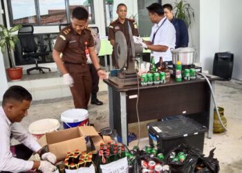 Telah Miliki Hukum Tetap, Kejari Musnahkan 249, 2376 Sabu