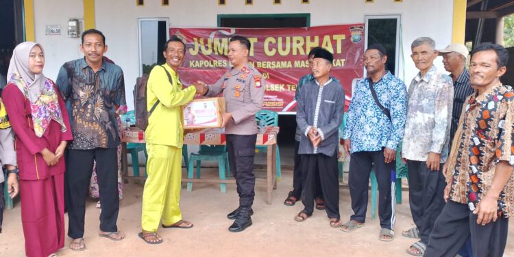 Jumat Curhat Polres Bintan Kembali Tampung Aspirasi dan Keluhan Masyarakat