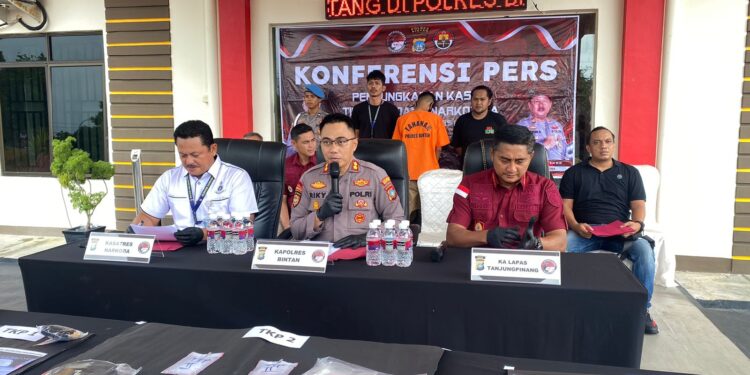 Pengedar Sabu di Bintan Terancam 20 Tahun Penjara