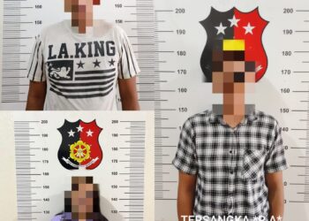 Tiga Pelaku Penyeludupan dan Dua Orang Calon PMI ilegal Diamankan Polisi