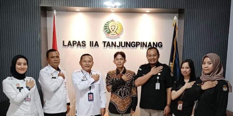 Persiapan Pilkada, KPU Bintan Sambangi Lapas Kelas IIA Tanjungpinang