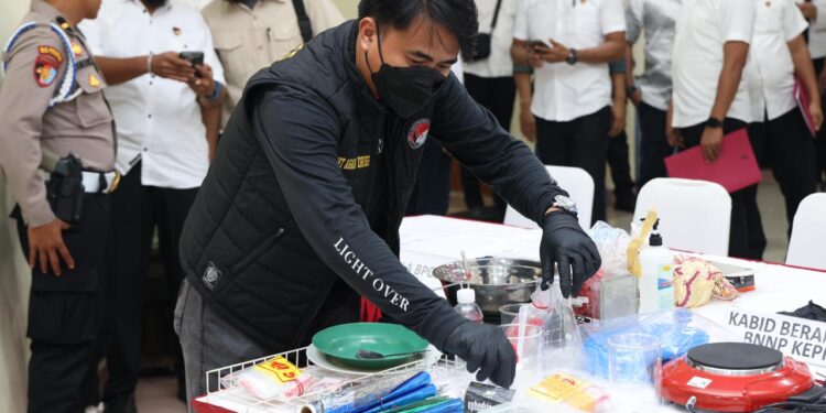 Ini Jenis Narkotika yang Dimusnahkan Polda Kepri