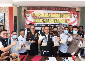 Sebanyak 59 pengedar narkoba diamankan dari Januari hingga Juni 2024