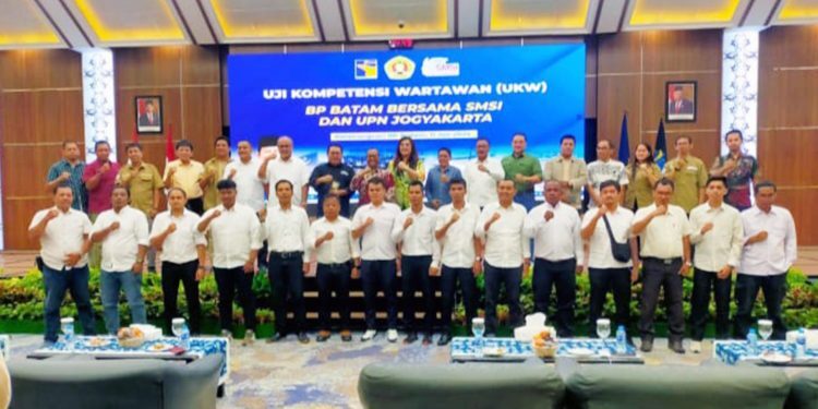 16 Peserta Ikuti UKW yang Ditaja Oleh SMSI Kepri