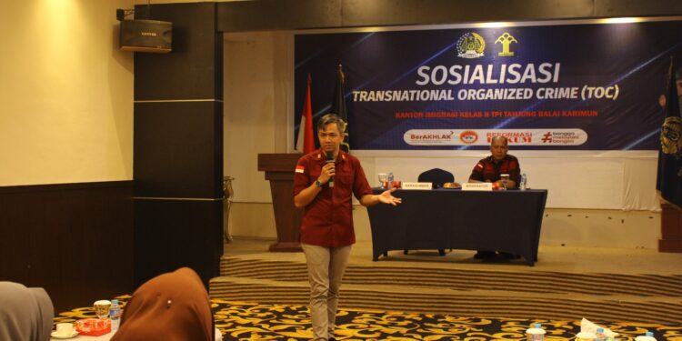 Imigrasi Karimun Paparkan Cara Hadapi Kejahatan Lintas Sektoral