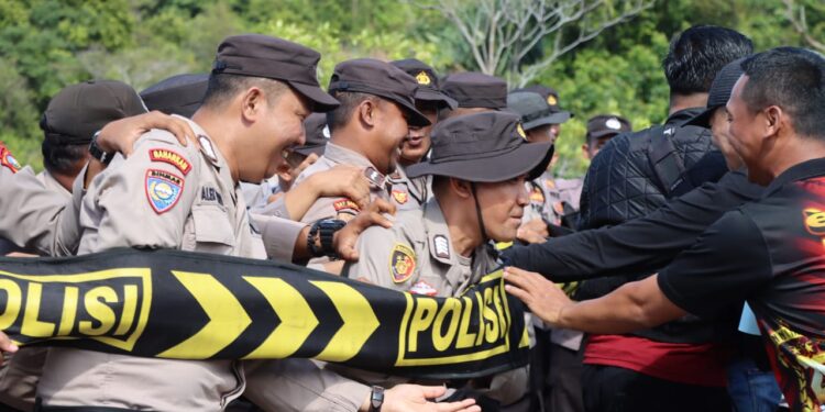 Polresta Tanjungpiang Gelar Gladi Pengamanan Pilkada
