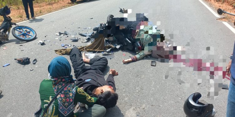 Kecelakaan Maut di Lintas Timur, Salah Satu Pengendara Meninggal Dunia