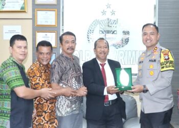 Kapolres Karimun Silaturahmi Dengan Persekutuan Gereja-Gereja Indonesia