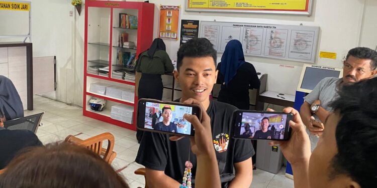 Panerimaan CPNS Pembuatan SKCK di Polresta Tanjungpinang Membludak