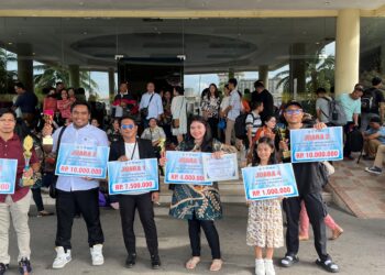 LPPD di Ketua Ria Ukur, Kontingen Tanjungpinang Sabet Juara di Pesparawi Kepri