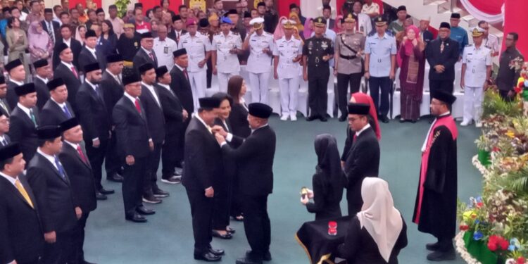 30 Anggota DPRD Kota Tanjungpinang Periode 2024 – 2029 Resmi di Lantik