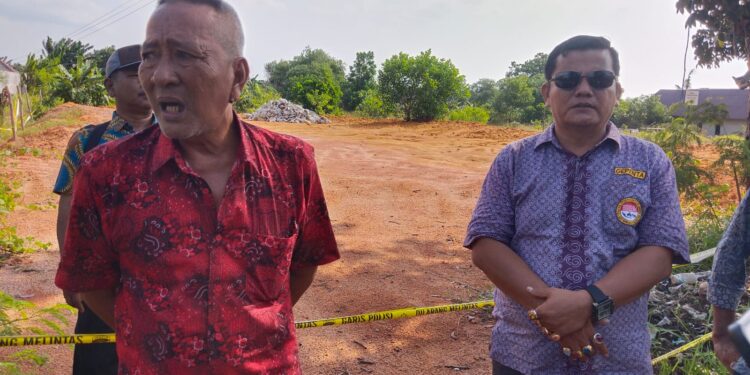 Ketua Gapenta Karimun Meminta Polisi Buka Police Line di Lahan Miliknya