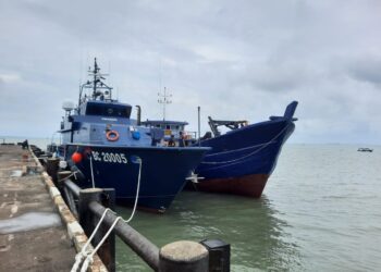 KM Sunly 10 Diamankan Diduga Angkut Uang Ratusan Juta