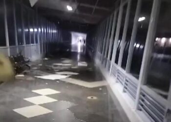 Pelabuhan SBP Rusak Parah Akibat Angin Kencang