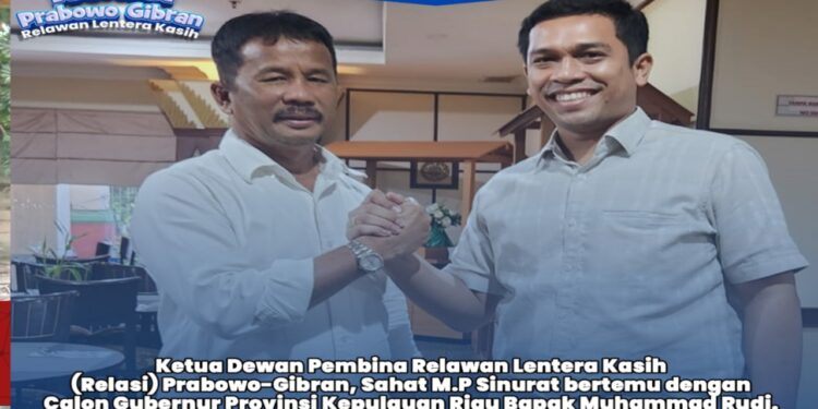 Usai Bertemu Dengan Rudi, Relasi Prabowo – Gibran Sah Dukung Nomor Urut 2