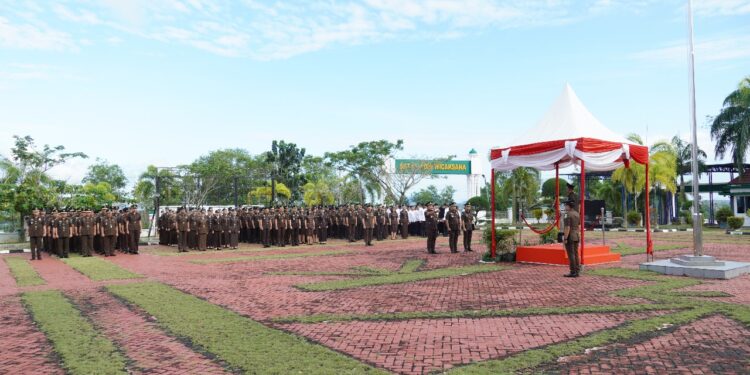 Wujudkan Indonesia Emas, Kejati Kepri Gelar Upacara Peringatan Hari Kesaktian Pancasila