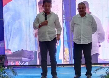Di Hadapan Anak Presiden, Masyarakat Karimun Siap Persembahkan 80 Persen Suara ke Rudi – Rafiq