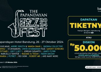 Dukung The Papandayan Jazz Fest 2024, Nabung di bank bjb Ada  Diskon dan  Tiket Nonton