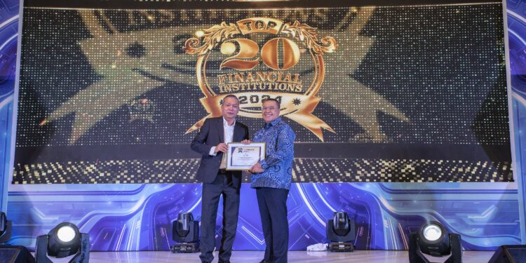 bank bjb Raih Top 20 Financial Institusi Sebagai Lembaga Keuangan Terkemuka di Indonesia