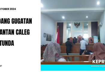Sidang Gugatan Mantan Caleg Ditunda, Parningotan : Kami Minta Majelis Hakim Harus Lebih Tegas